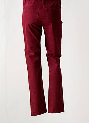 Pantalon slim poches rouge AGATHE & LOUISE femme
