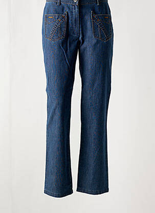 Jeans coupe slim poches bleu JAC JAC femme