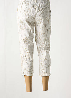 Pantacourt poches blanc JAC JAC femme
