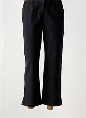 Jeans coupe droite noir JAC JAC pour femme seconde vue