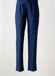 Jeans coupe slim bleu PANDOLFI pour femme seconde vue