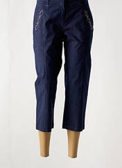 Pantacourt bleu JAC JAC pour femme seconde vue