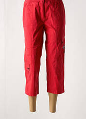 Pantacourt rouge JAC JAC pour femme seconde vue