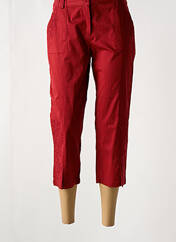Pantacourt rouge JAC JAC pour femme seconde vue