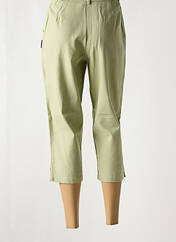 Pantacourt vert JAC JAC pour femme seconde vue