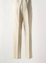 Pantalon droit beige PANDOLFI pour femme seconde vue