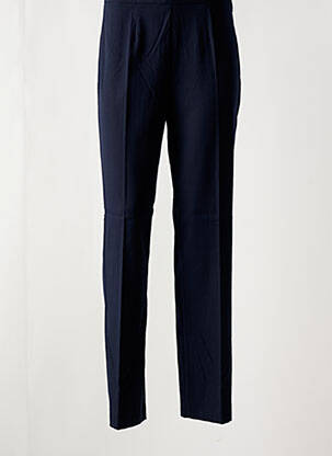 Pantalon droit bleu PANDOLFI pour femme