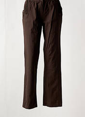 Pantalon droit marron JAC JAC pour femme seconde vue