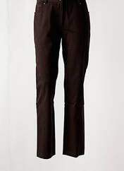 Pantalon droit marron JAC JAC pour femme seconde vue