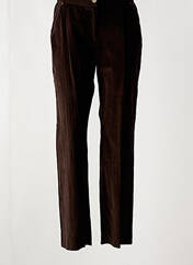 Pantalon slim marron JAC JAC pour femme seconde vue