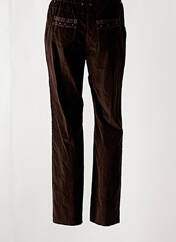 Pantalon slim marron JAC JAC pour femme seconde vue