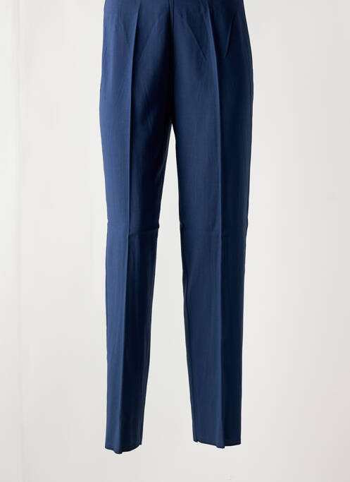 Pantalon droit coupe droite bleu PANDOLFI femme