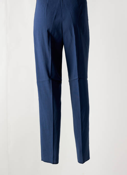 Pantalon droit coupe droite bleu PANDOLFI femme