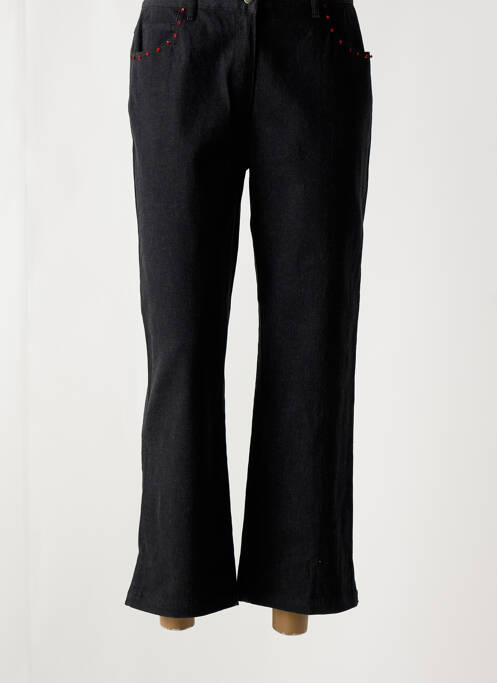 Jeans coupe droite noir JAC JAC pour femme