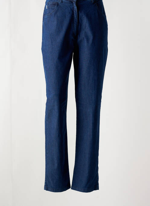 Jeans coupe slim bleu PANDOLFI pour femme