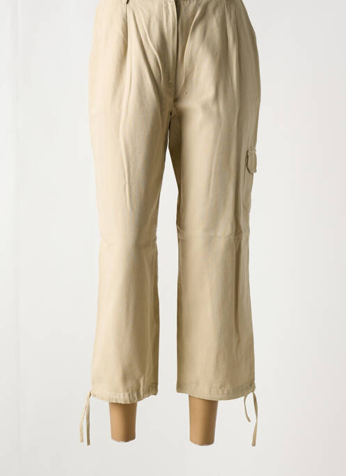 Pantacourt beige JAC JAC pour femme
