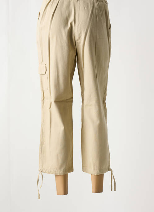 Pantacourt beige JAC JAC pour femme