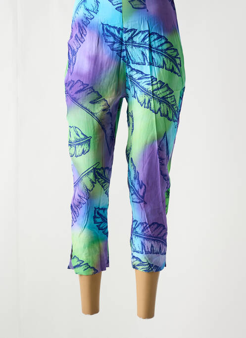 Pantacourt bleu GARUDA GARUZO pour femme