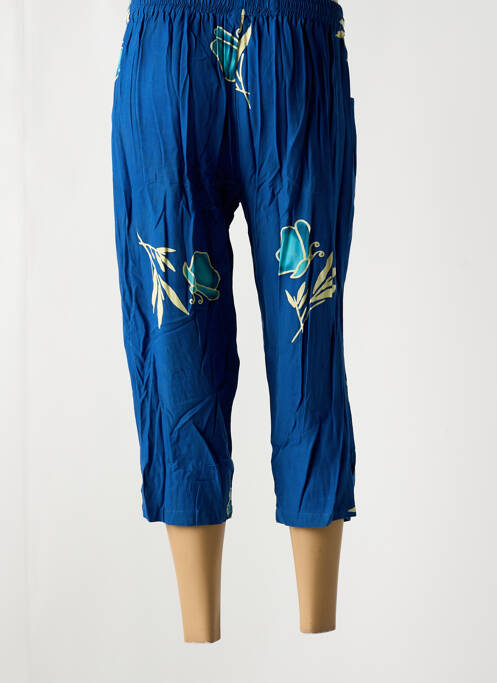 Pantacourt bleu GARUDA GARUZO pour femme