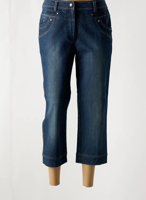 Pantacourt bleu JAC JAC pour femme