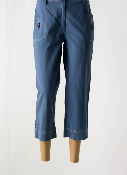 Pantacourt bleu JAC JAC pour femme