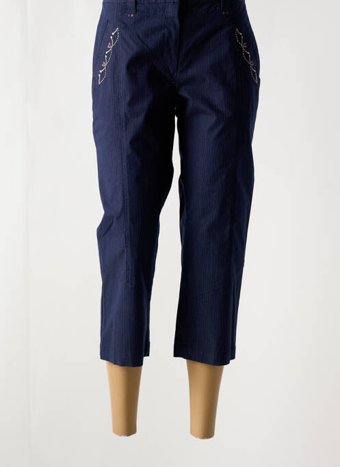 Pantacourt bleu JAC JAC pour femme