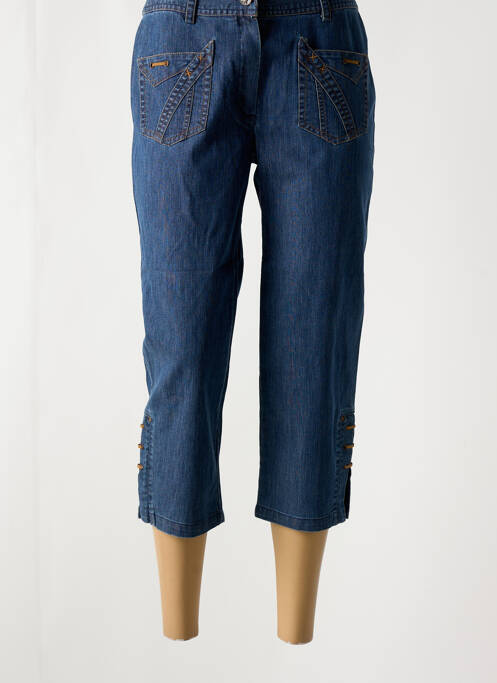 Pantacourt bleu JAC JAC pour femme