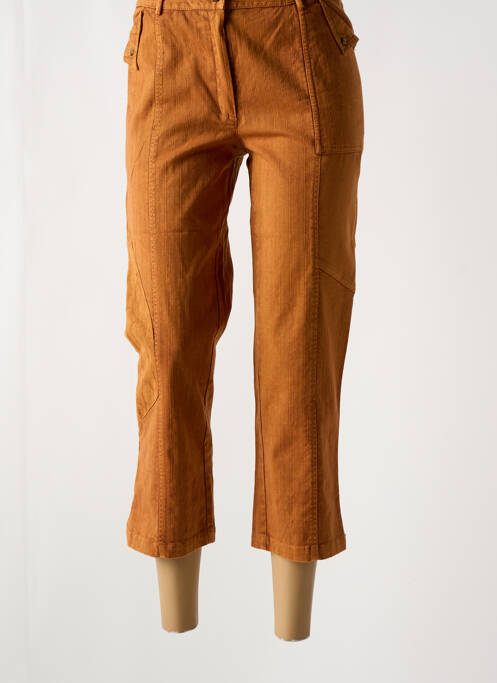 Pantacourt orange JAC JAC pour femme