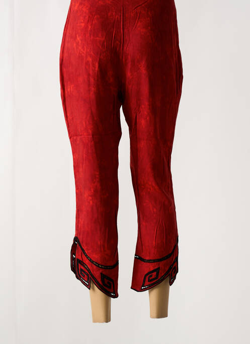 Pantacourt rouge GARUDA GARUZO femme