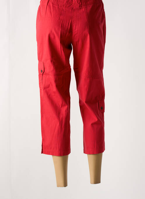 Pantacourt rouge JAC JAC pour femme
