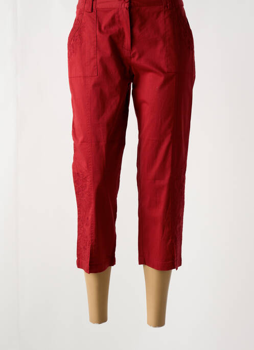 Pantacourt rouge JAC JAC pour femme