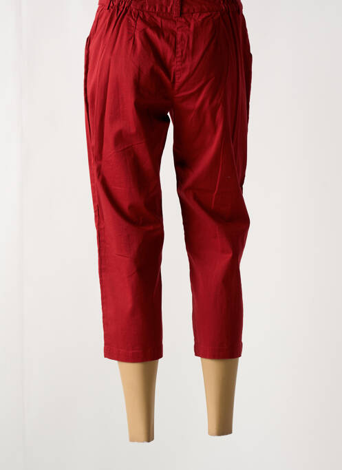 Pantacourt rouge JAC JAC pour femme