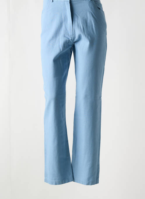 Pantalon droit bleu JAC JAC pour femme