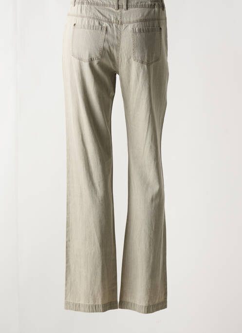 Pantalon droit gris AGATHE & LOUISE pour femme