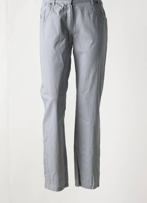 Pantalon droit gris JAC JAC pour femme