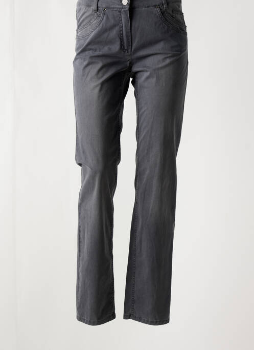 Pantalon slim gris STEILMANN pour femme