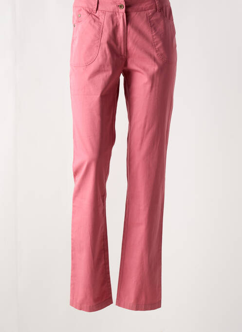 Pantalon slim rose AGATHE & LOUISE pour femme