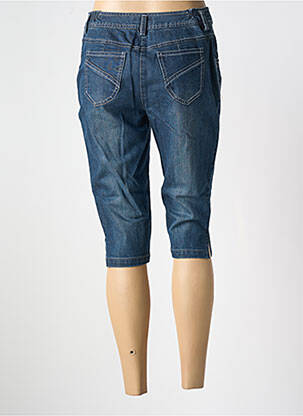 Pantacourt stretch taille normale bleu LES MARINS DE JAC JAC femme