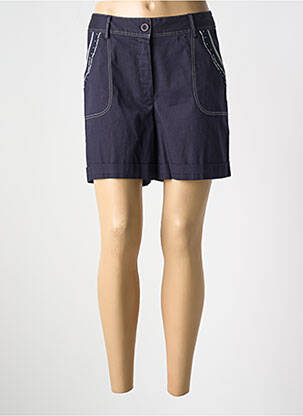 Jupe short poches bleu LES MARINS DE JAC JAC femme