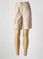 Bermuda beige EVER EASY BY JAC JAC pour femme seconde vue