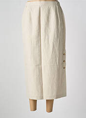 Jupe longue beige PANDOLFI pour femme seconde vue