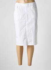 Jupe mi-longue blanc AGATHE & LOUISE pour femme seconde vue