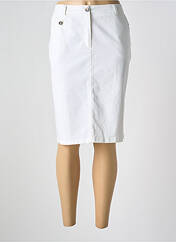 Jupe mi-longue blanc STEILMANN pour femme seconde vue
