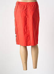 Jupe mi-longue rouge JAC JAC pour femme seconde vue