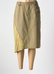Jupe mi-longue vert JAC JAC pour femme seconde vue