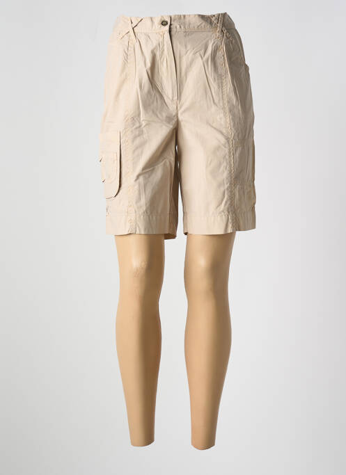 Bermuda beige EVER EASY BY JAC JAC pour femme