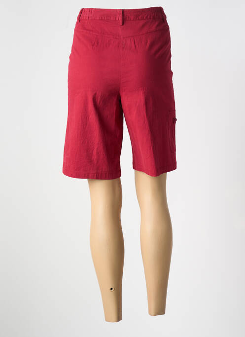 Bermuda rouge LES MARINS DE JAC JAC pour femme
