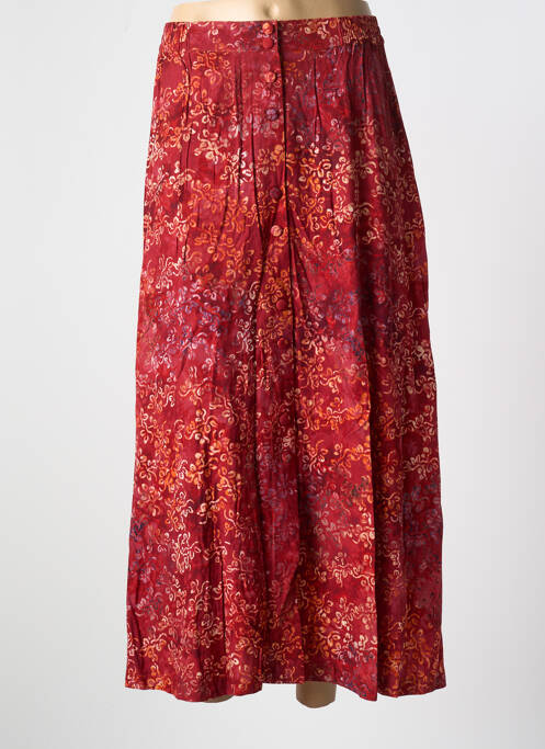 Jupe longue rouge GARUDA GARUZO pour femme