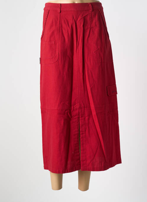 Jupe longue rouge LES MARINS DE JAC JAC pour femme