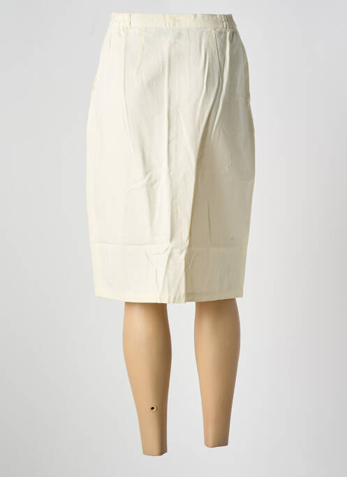 Jupe mi-longue beige LES MARINS DE JAC JAC pour femme